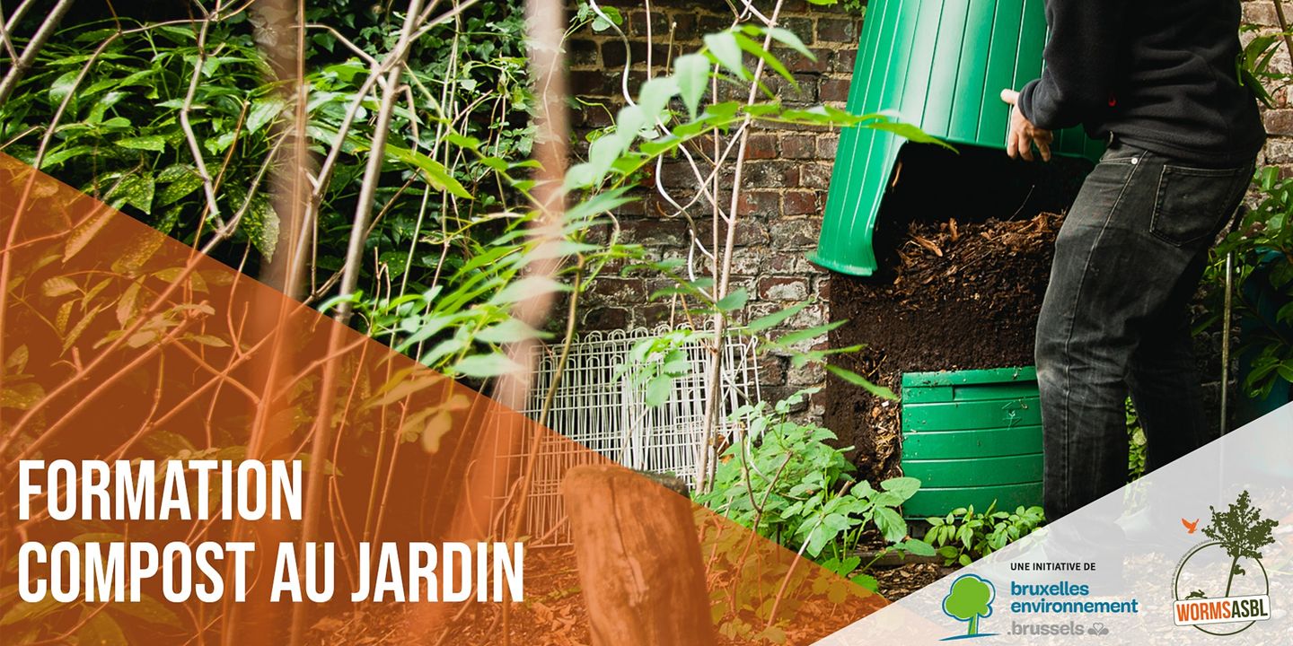 Compost au jardin