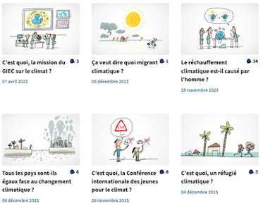 1 jour, 1 actus : vidéos sur le climat