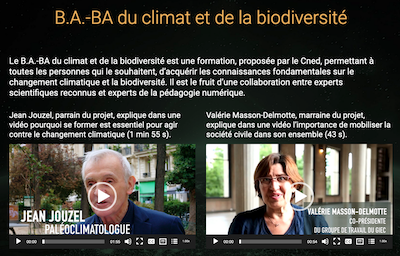 BAba du Climat et de la biodiversité