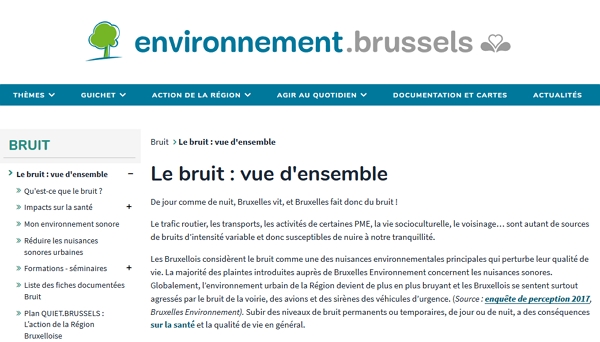 Bxl environnement