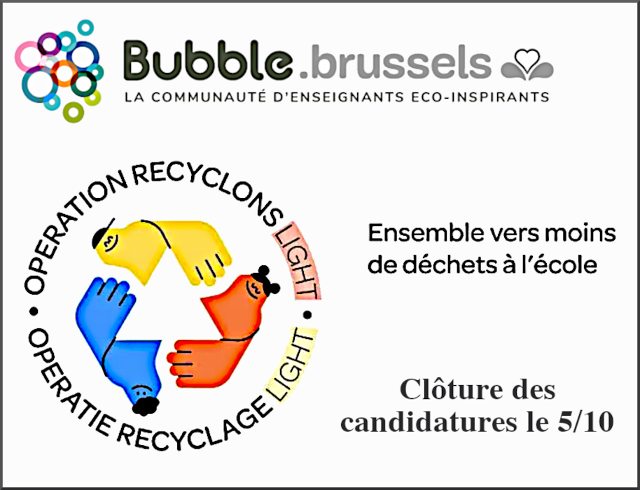 Bubble Opération recyclons light