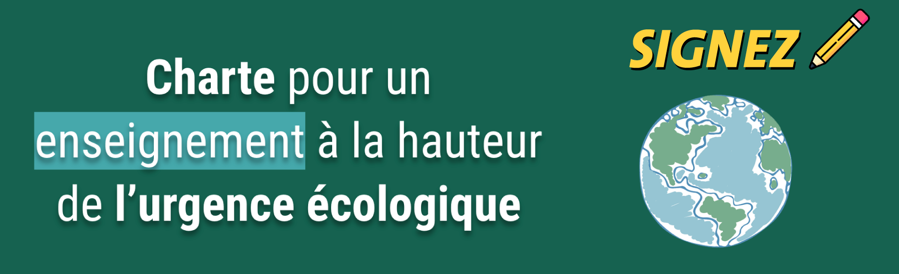 Signez la charte