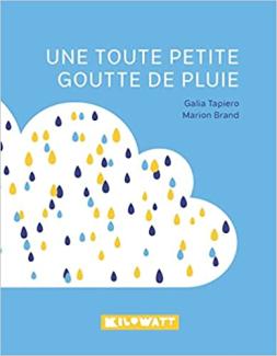 Une toute petite goutte de pluie