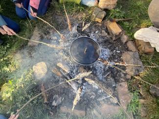 feu et pain trappeur