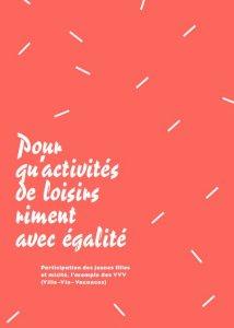 Pour qu'activités de loisirs riment avec égalité