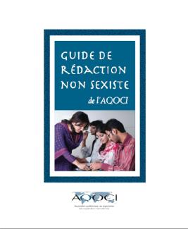 Guide de rédaction non sexiste de l'AQOCI