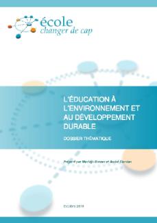 L'éducation à l'environnement et au développement durable