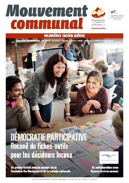 Démocratie participative, recueil de fiches-outils pour les décideurs locaux