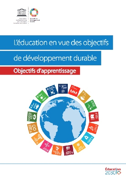 L'éducation en vue des objectifs de développement durable